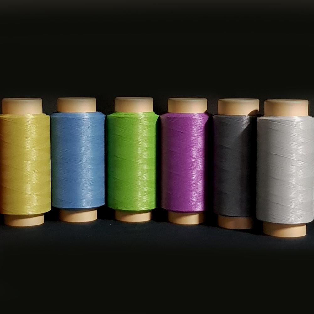 Polyester reflecive yarn, Retro-reflective Mono filament yarn (VIOLET)