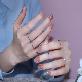 detail image2 Semi-curing Gel Nail Sticker - Modern Time